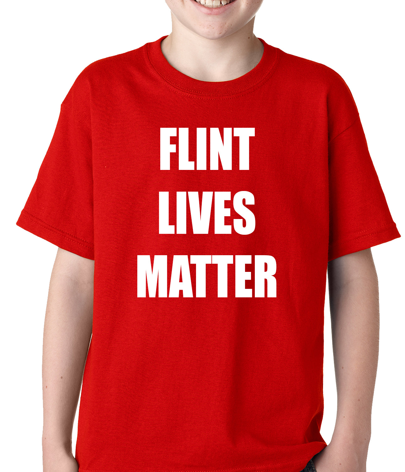 Flint Michigan Lives Matter Kids T-shirt