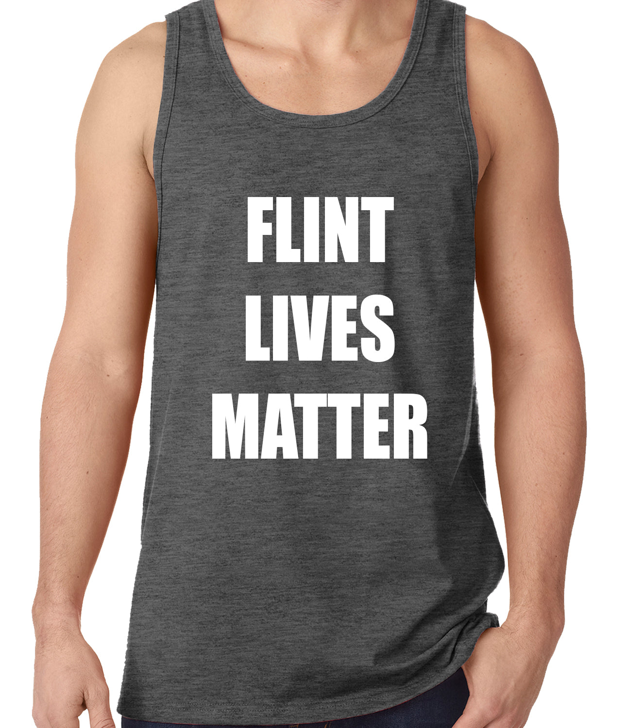 Flint Michigan Lives Matter Tank Top