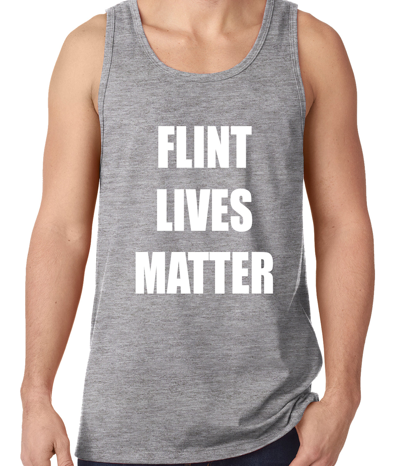 Flint Michigan Lives Matter Tank Top