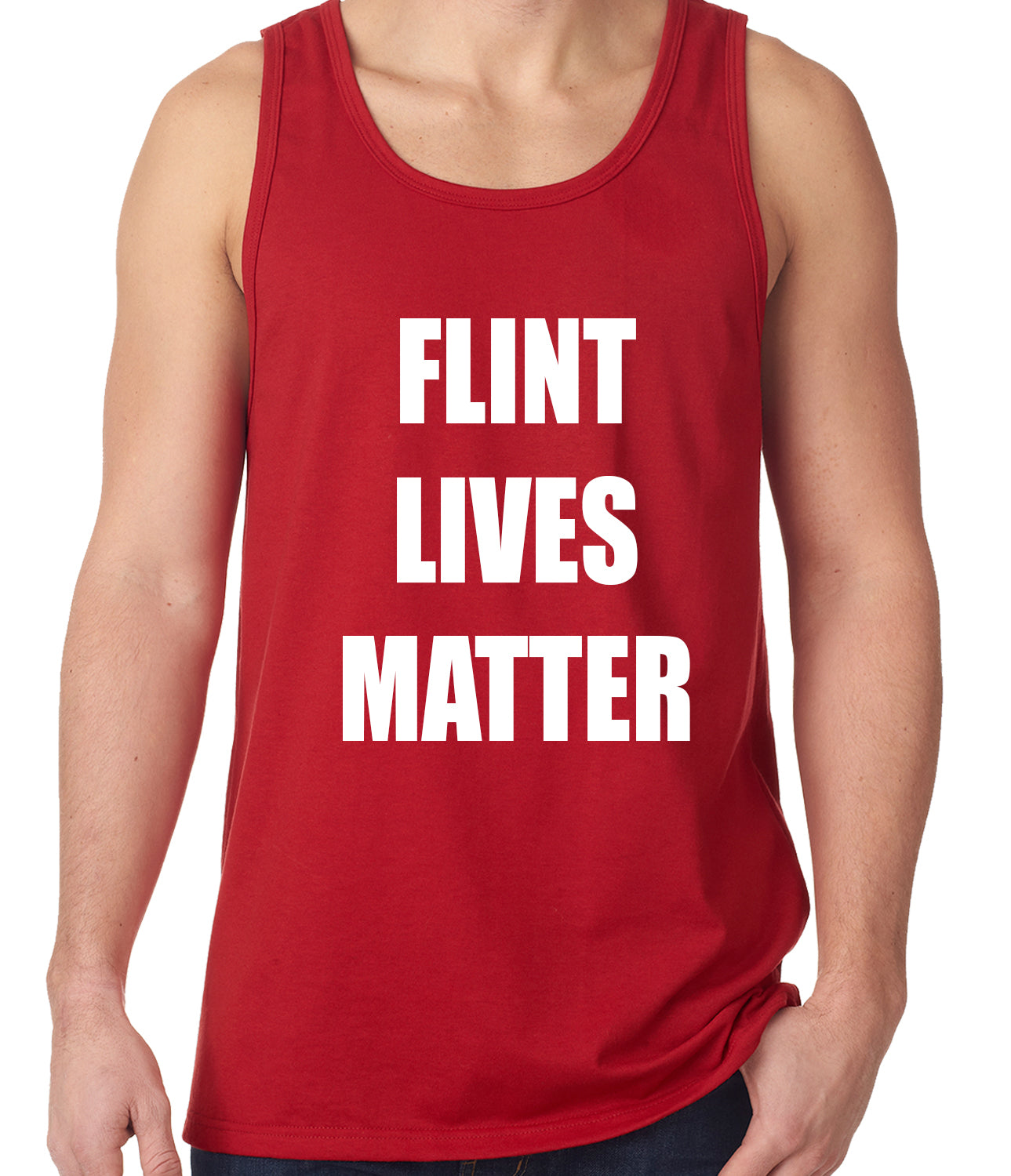 Flint Michigan Lives Matter Tank Top