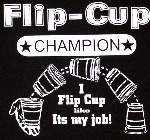 Flip Cup Champion Adult Hoodie