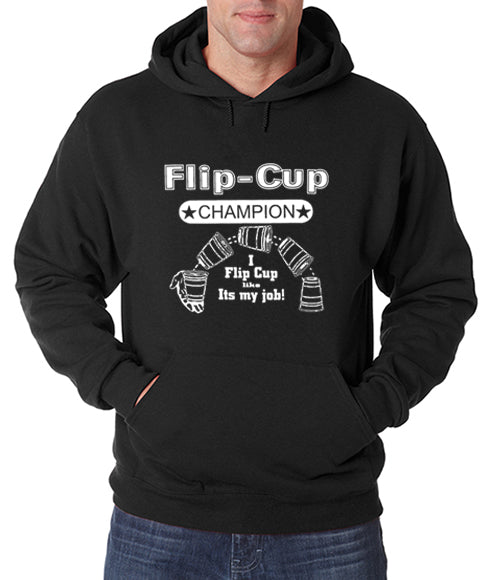 Flip Cup Champion Adult Hoodie