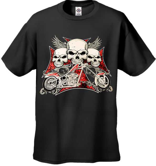 Flying Skulls of Death Men's T-Shirt