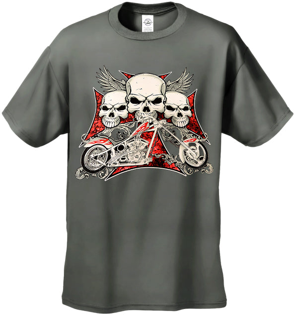 Flying Skulls of Death Men's T-Shirt
