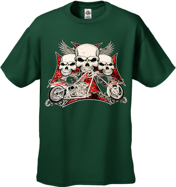 Flying Skulls of Death Men's T-Shirt