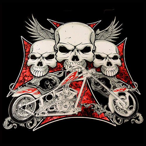 Flying Skulls of Death Men's T-Shirt