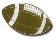Football Lapel Pin