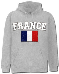 France Vintage Flag International Hoodie