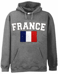 France Vintage Flag International Hoodie