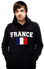 France Vintage Flag International Hoodie
