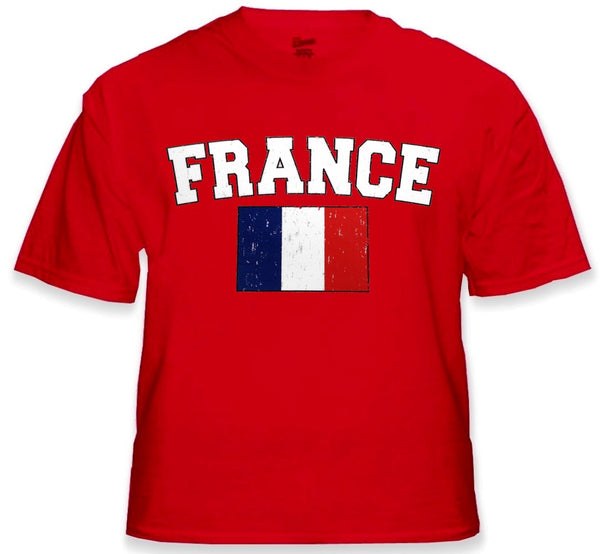 France Vintage Flag International Mens T-Shirt – Bewild