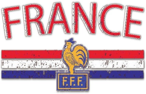 France Vintage Shield International Girls T-Shirt