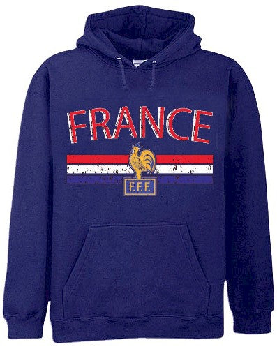 France Vintage Shield International Hoodie