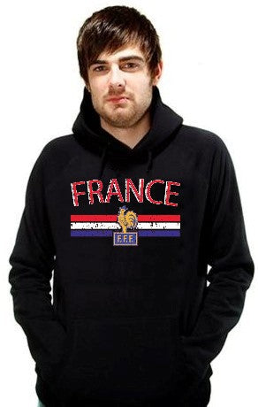 France Vintage Shield International Hoodie