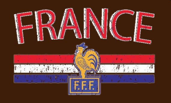 France Vintage Shield International Hoodie