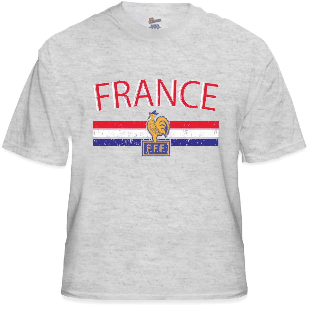 France Vintage Shield International Mens T-Shirt