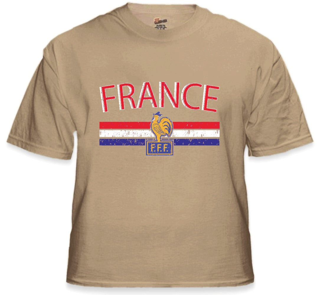 France Vintage Shield International Mens T-Shirt