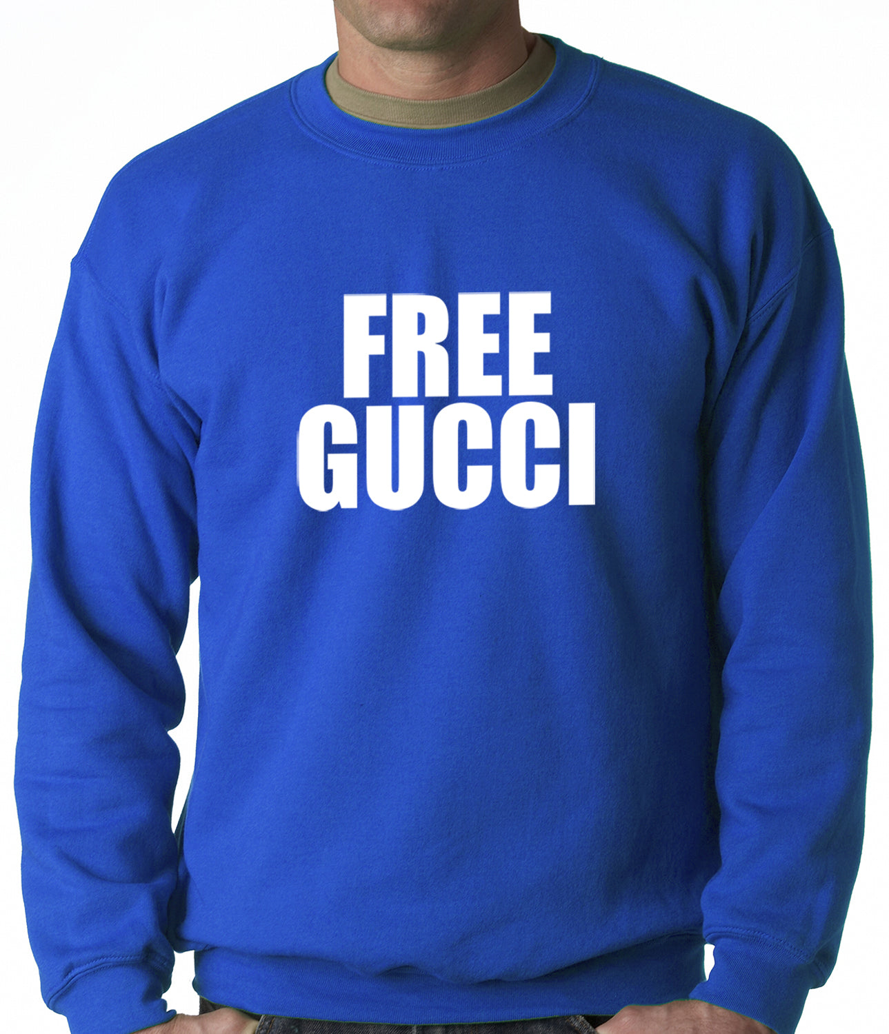 Free Gucci Guwop Adult Crewneck
