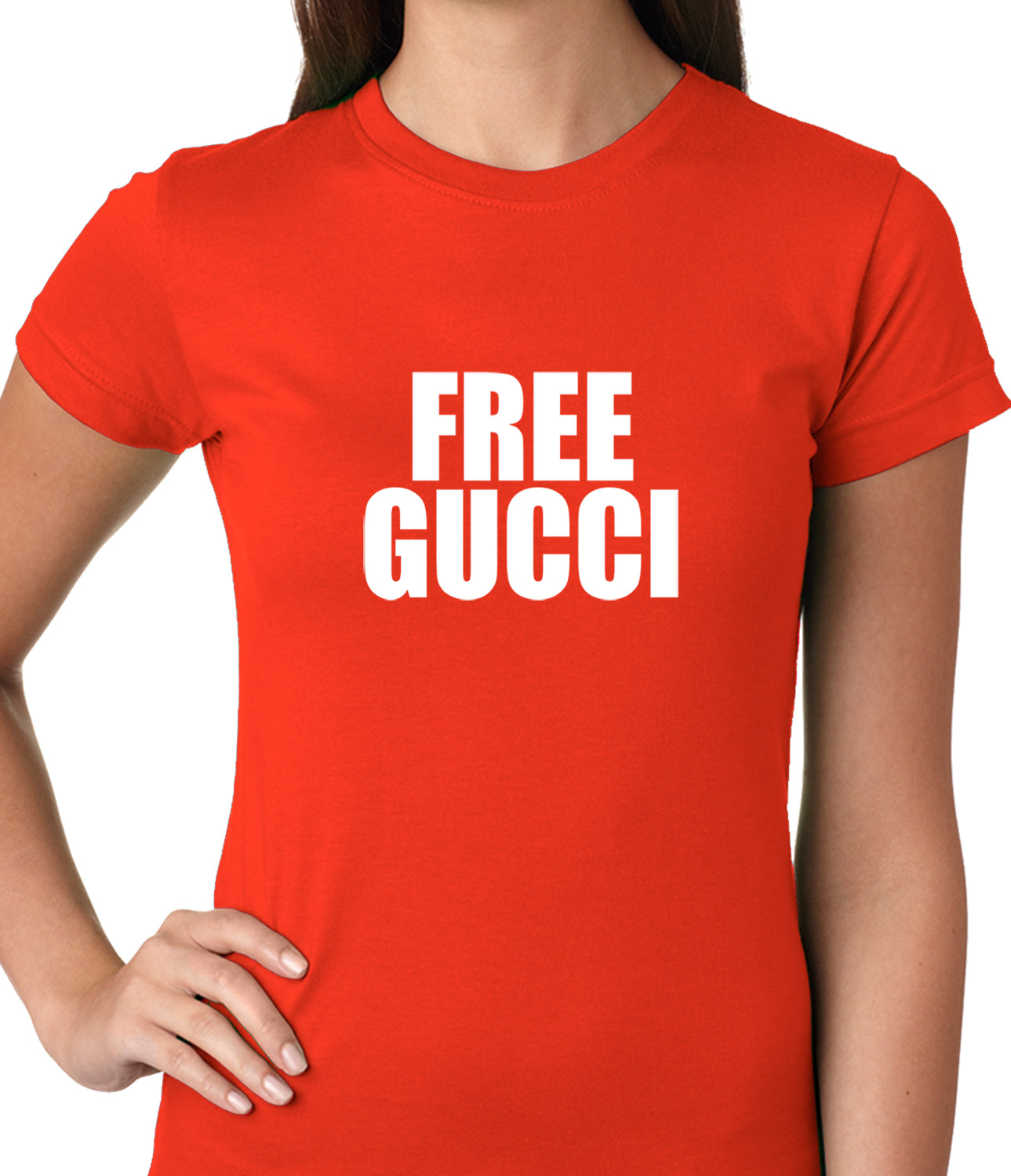 Free Gucci Guwop Ladies T-shirt