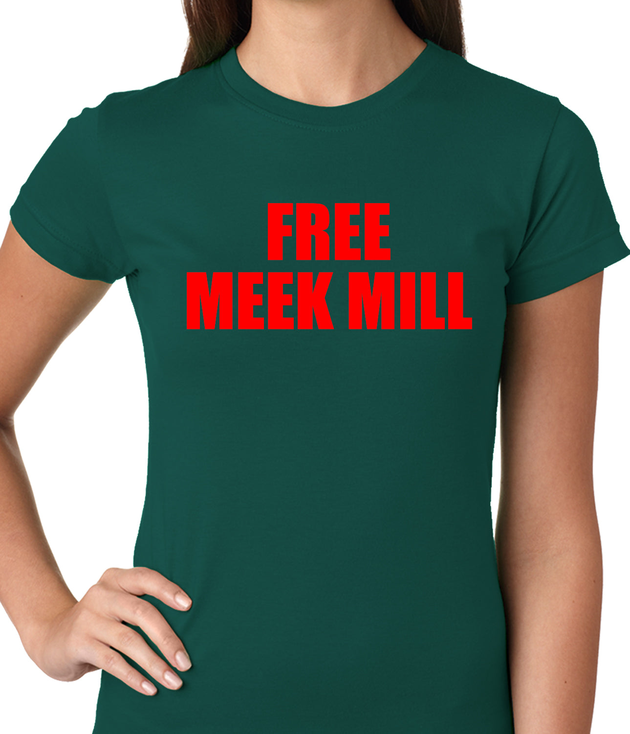 Free Meek Mill Hip Hop Ladies T-shirt