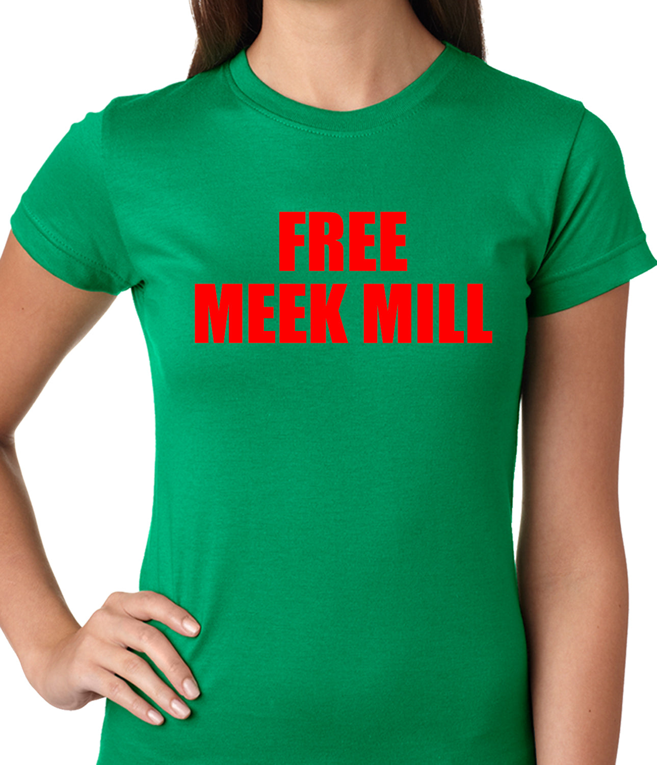Free Meek Mill Hip Hop Ladies T-shirt
