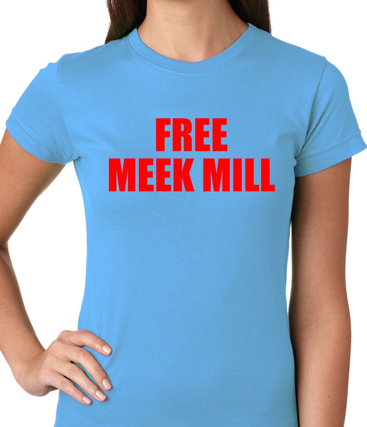Free Meek Mill Hip Hop Ladies T-shirt