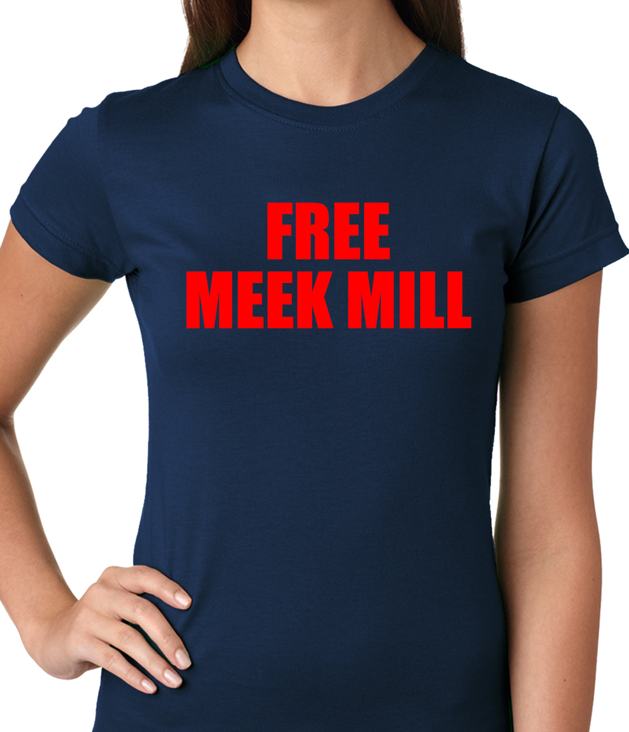 Free Meek Mill Hip Hop Ladies T-shirt