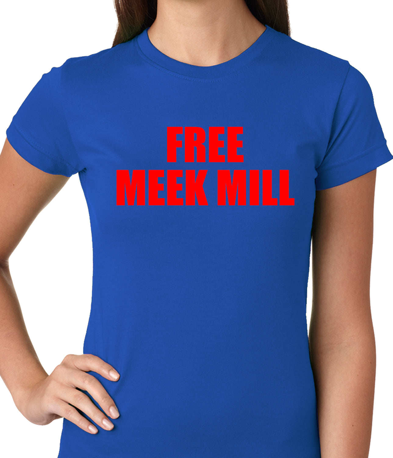 Free Meek Mill Hip Hop Ladies T-shirt