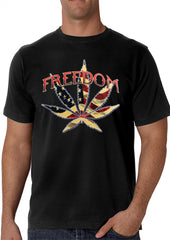 Freedom Pot Leaf Men's T-Shirt