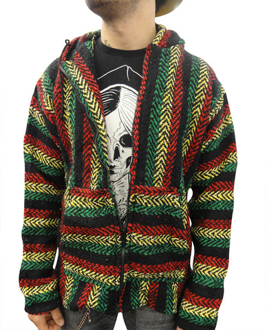 Full Zip Deluxe Baja (Rasta Color)