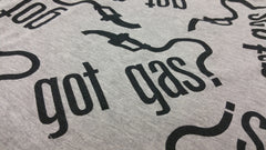 Fun Boxers - Got Gas? (Light Grey/Black)