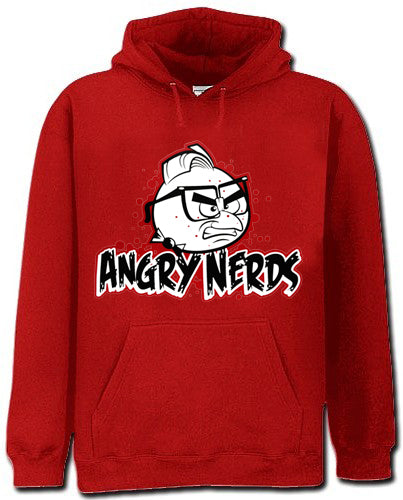 Funny Hoodies - Angry Nerds Adult Hoodie