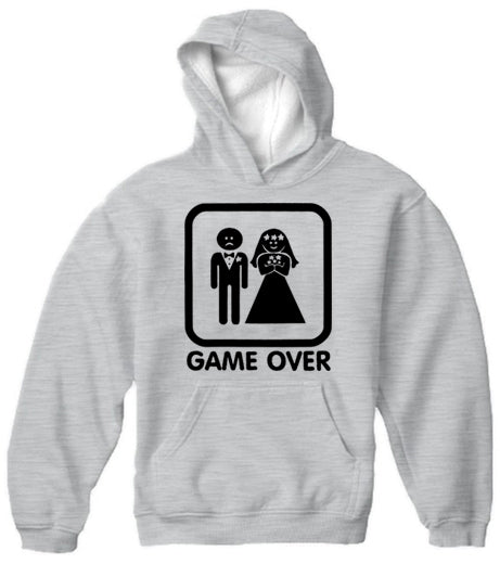 Funny Hoodies - Game Over Adult Hoodie