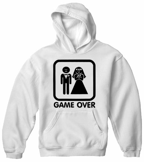 Funny Hoodies - Game Over Adult Hoodie