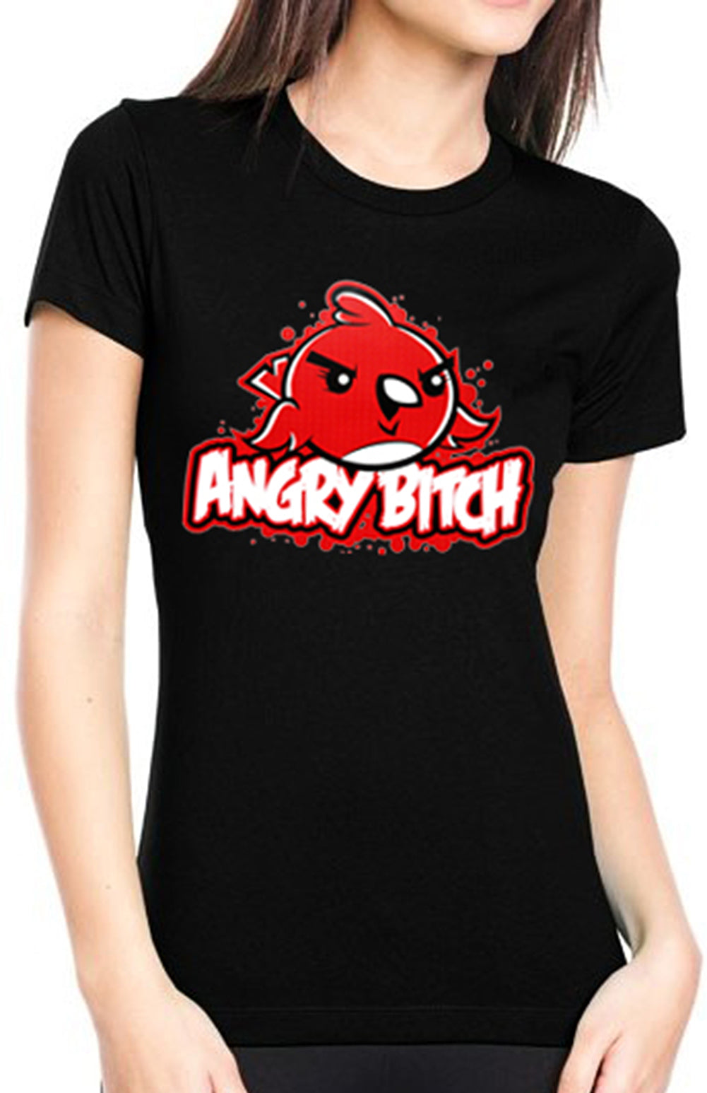 Funny Shirts - Angry B*tch Women's T-Shirt