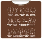 Funny T Shirts - Different Types Of Asses T-Shirt