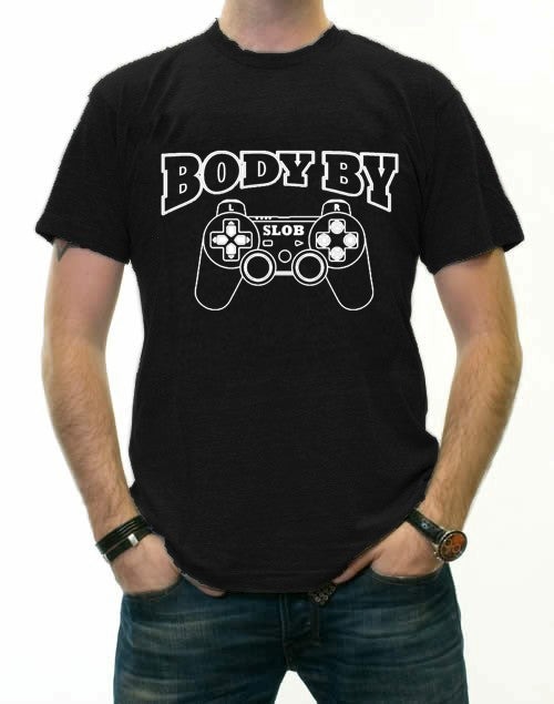 Gamer Shirts - Body By Slob Men's T-Shirt