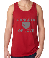 Gangsta Of Love Heart Teardrop Tank Top