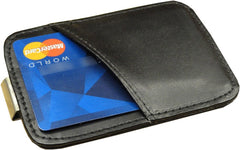 Genuine Leather Cash Clip Wallet