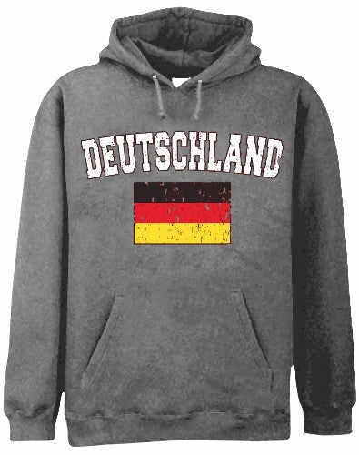 Germany "Deutschland" Vintage Flag International Hoodie