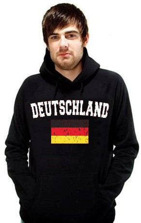Germany "Deutschland" Vintage Flag International Hoodie