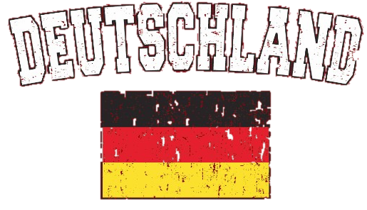 Germany "Deutschland" Vintage Flag International Hoodie