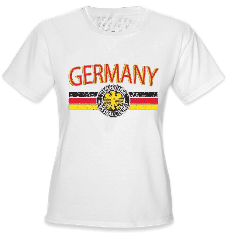 Germany Vintage Shield International Girls T-Shirt
