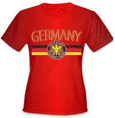 Germany Vintage Shield International Girls T-Shirt