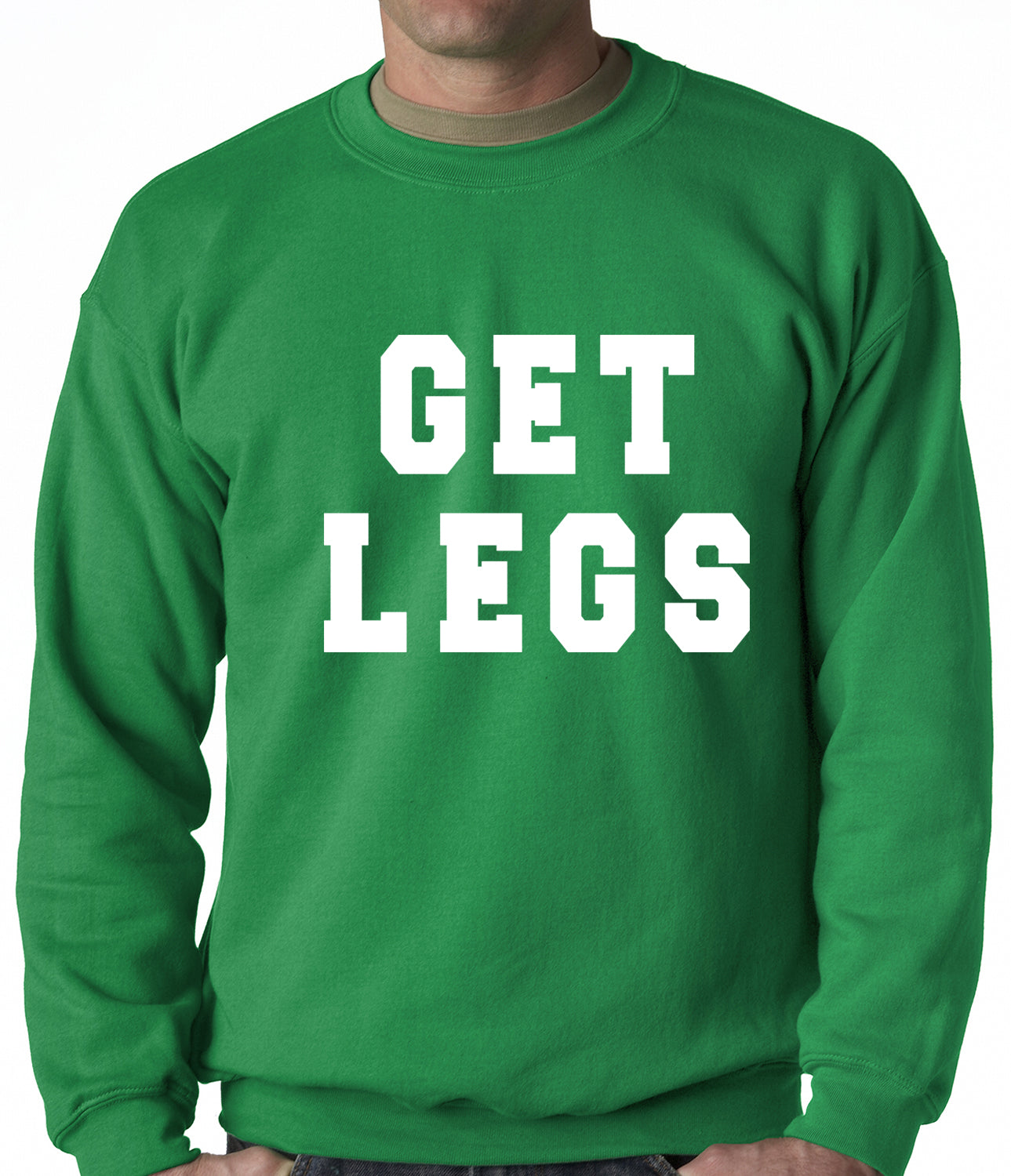 Get Legs Adult Crewneck Sweatshirt