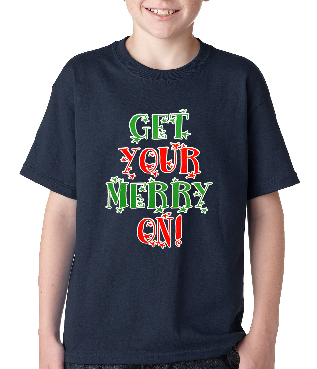 Get Your Merry On Christmas Kids T-shirt
