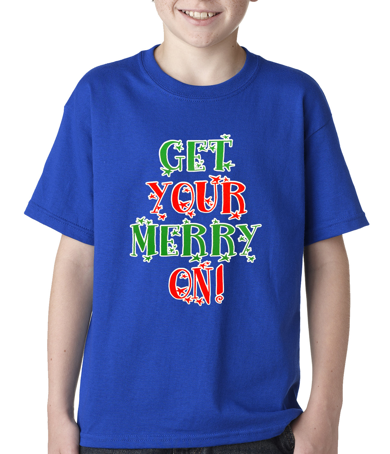 Get Your Merry On Christmas Kids T-shirt