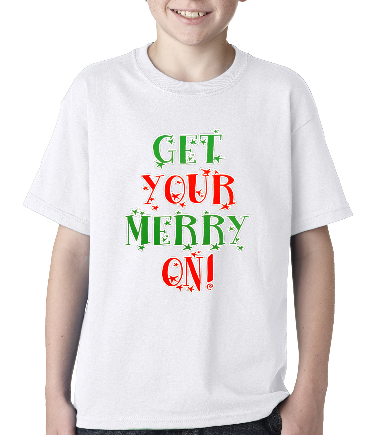 Get Your Merry On Christmas Kids T-shirt