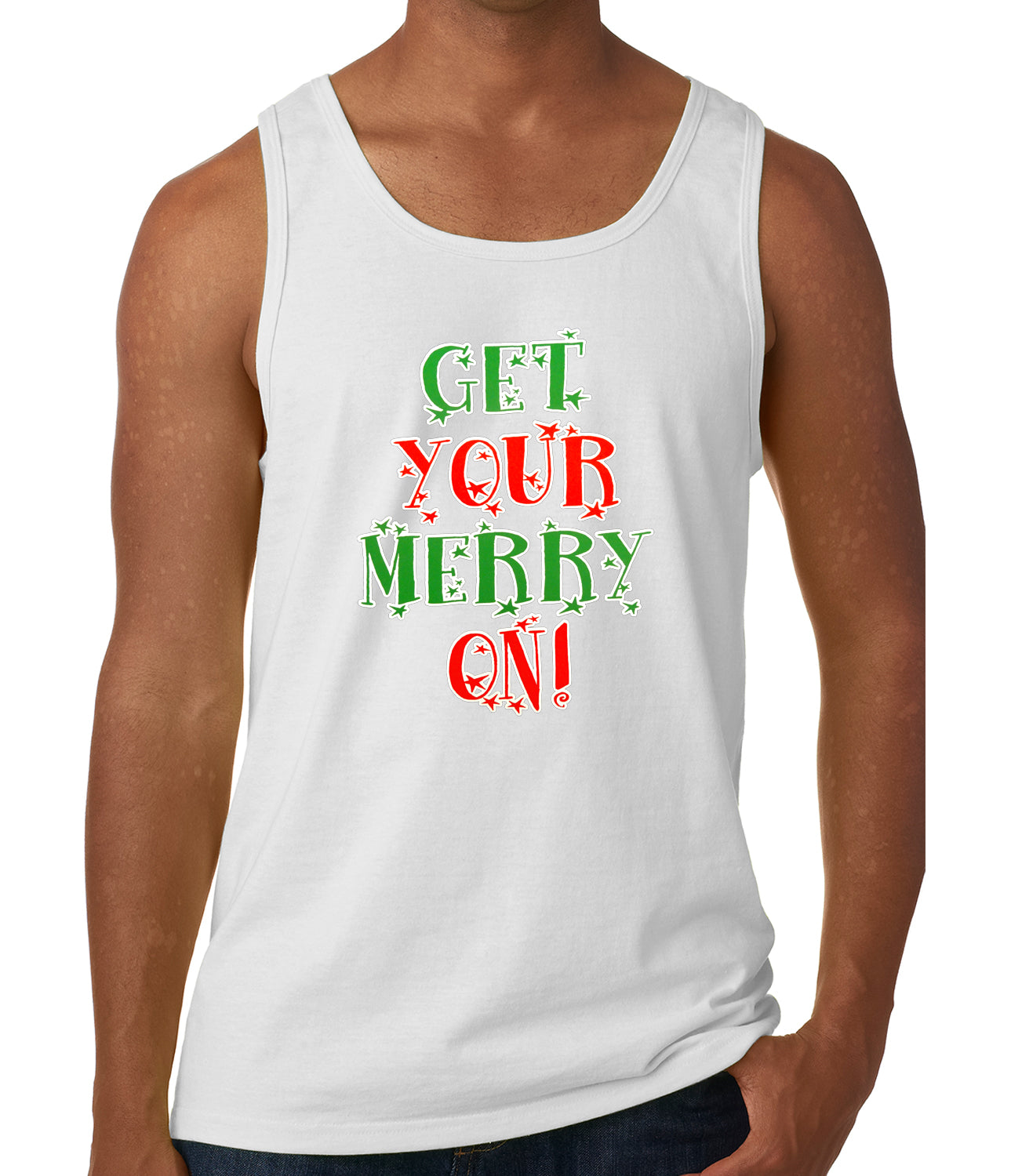 Get Your Merry On Christmas Tank Top