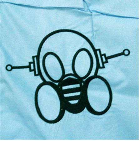 Ghast Cargo Drawstring Pants (Light Blue with Black)